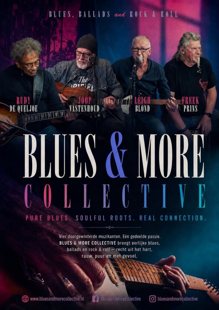 Blues & More Collective Entree 7.50 in Capelle aan den IJssel