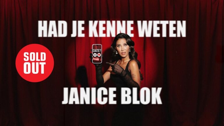 Janice Blok – Had je kenne weten — theater in Capelle aan den IJssel