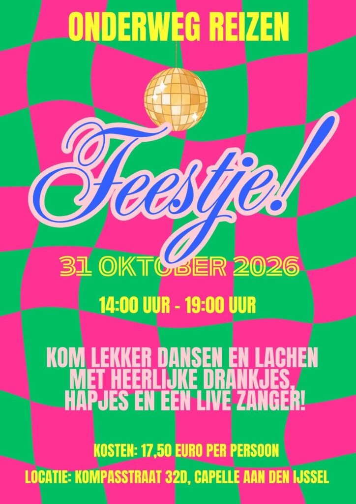 Onderweg Reizen Feest in Capelle aan den IJssel