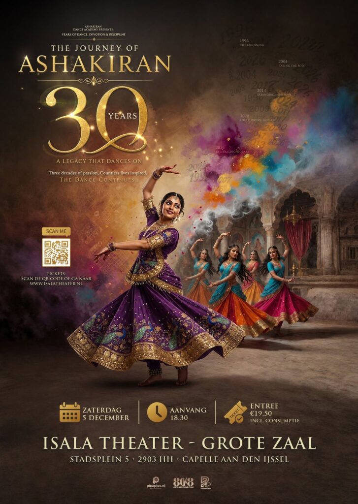 The Journey of Ashakiran – 30 Jaar — Dansvoorstelling in Capelle aan den IJssel